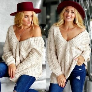 CASUAL DOLLZ So Soft Sweater - Beige